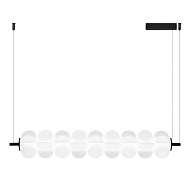 SL6121.413.01 Светильник подвесной ST-Luce Черный/Белый LED 1*30W 3000K ТАЛИСМАН 500_191_2948416
